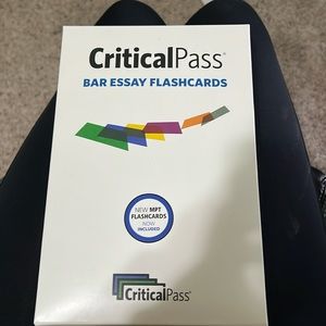 Critical Pass Bar Exam Essay Flashcards